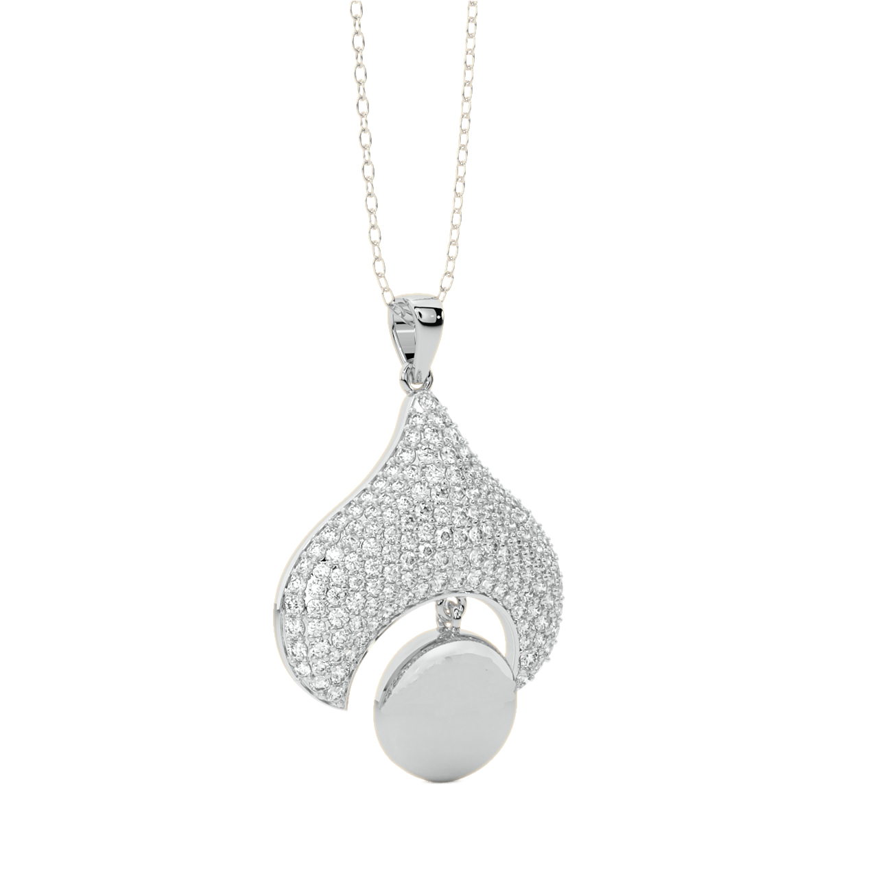 Aria Diamond Office Wear Pendant